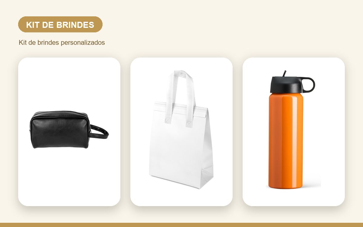 Brindes personalizados com a sua marca — Kit de Brindes para Empresas de Turismo: Como Montar