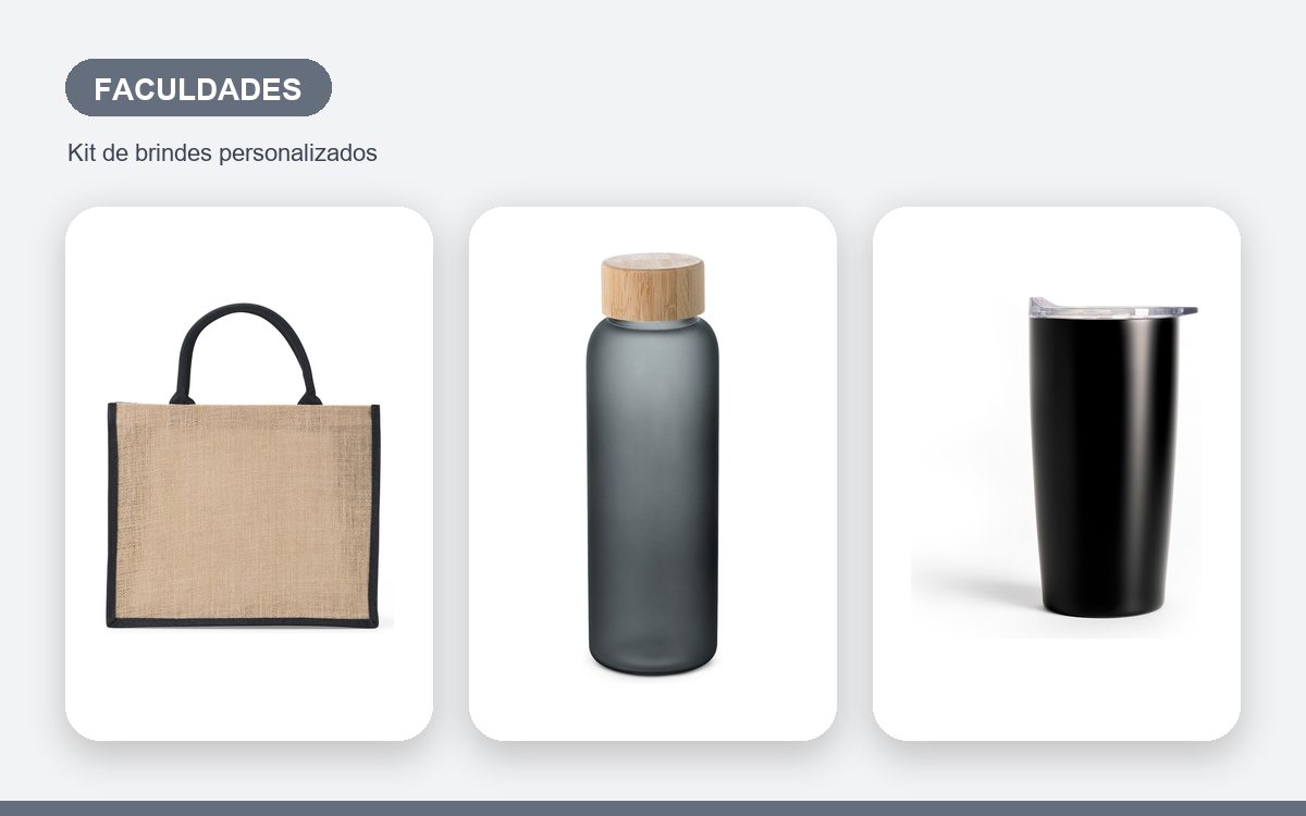 Brindes personalizados com a sua marca — Kit de Brindes para Faculdades e Universidades: Guia