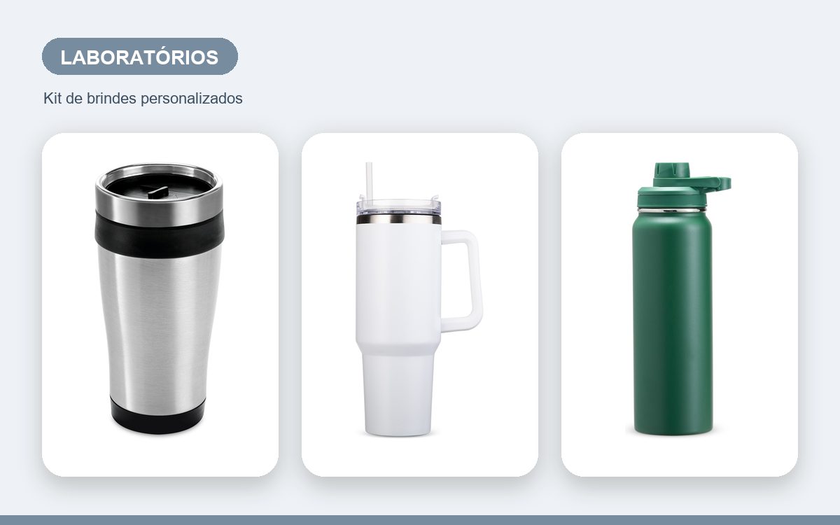 Brindes personalizados com a sua marca — Kit de brindes para laboratórios: como montar e quando entregar