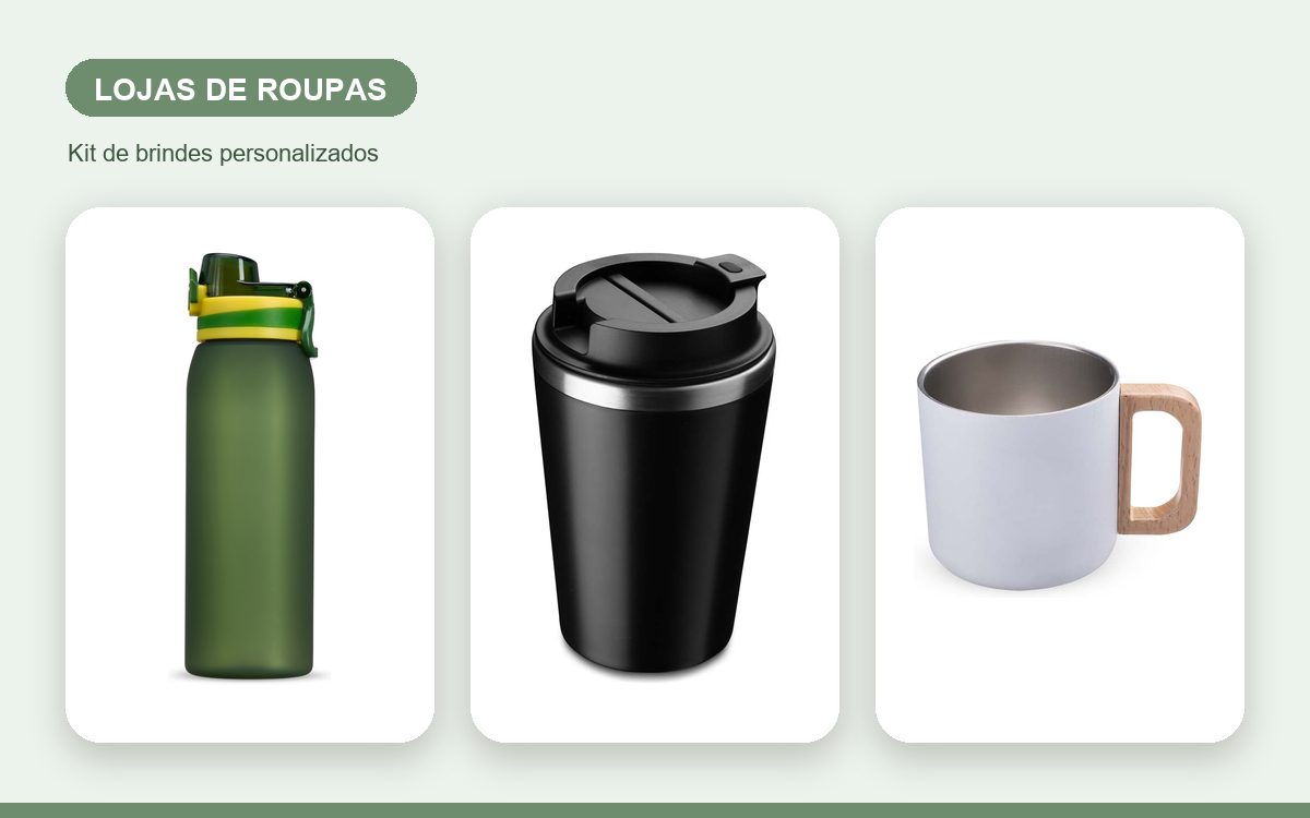 Brindes personalizados com a sua marca — Kit de brindes para lojas de roupas: como montar e enviar