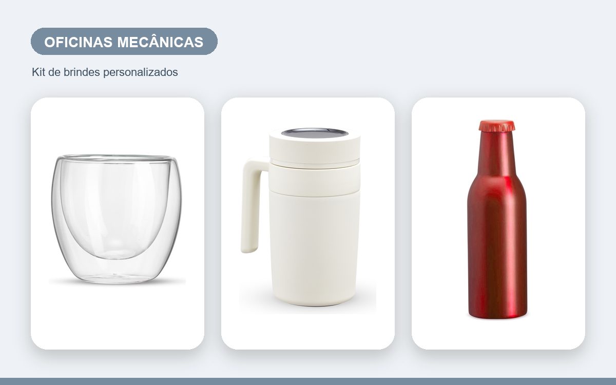Brindes personalizados com a sua marca — Kit de brindes para oficinas mecânicas: como montar