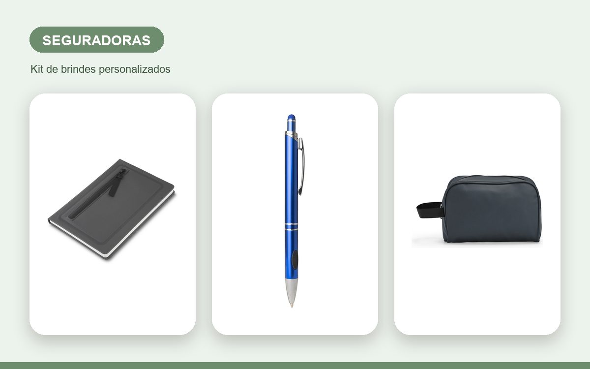 Brindes personalizados com a sua marca — Kit de brindes para seguradoras: como montar e entregar