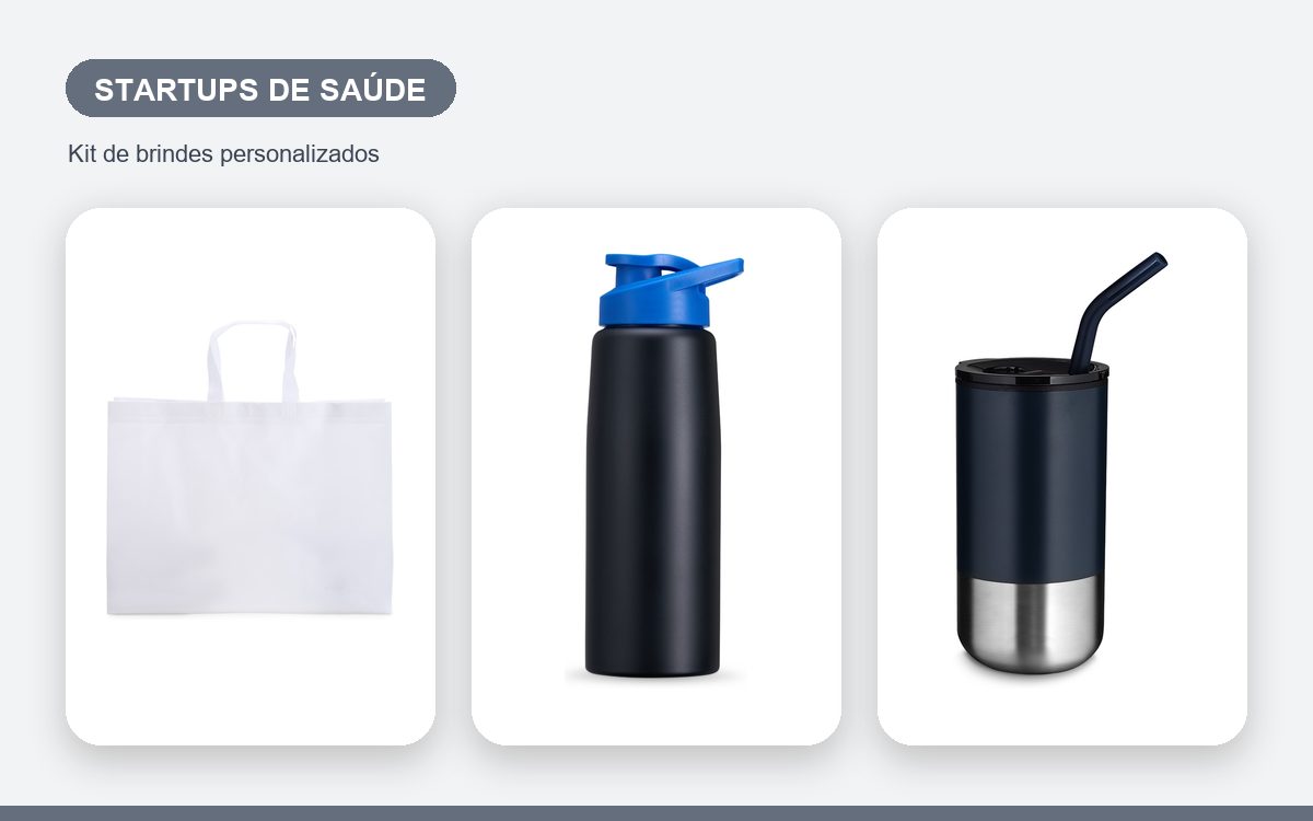 Brindes personalizados com a sua marca — Kit de Brindes para Startups de Saúde: Guia de Onboarding
