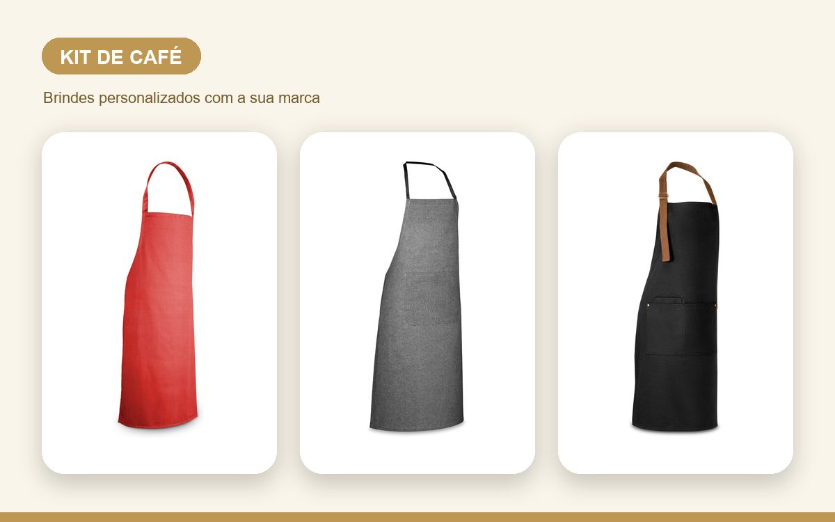Brindes personalizados com a sua marca — Kit de café personalizado: caneca, copo e mimos especiais