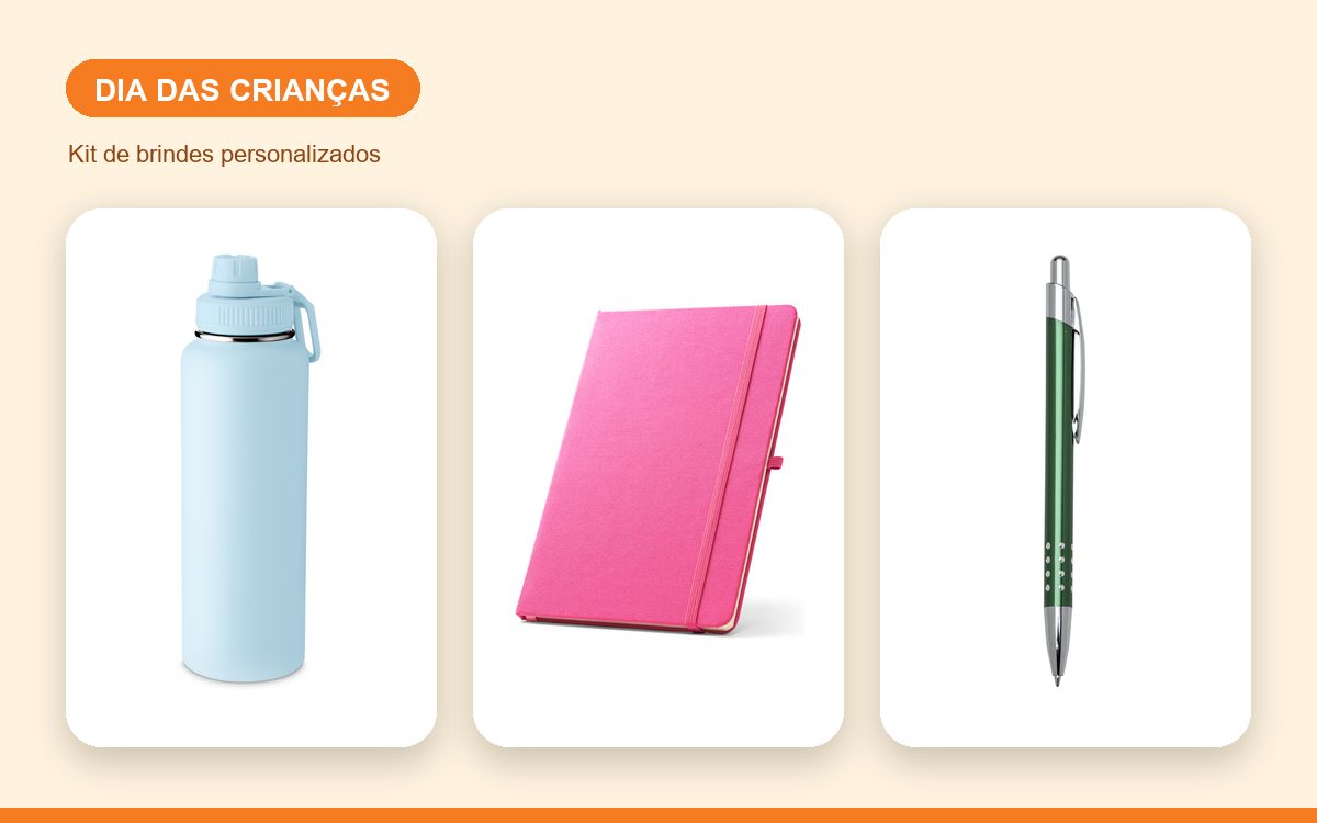 Kit de brindes personalizados — Kit Personalizado para o Dia das Crianças: Ideias Criativas