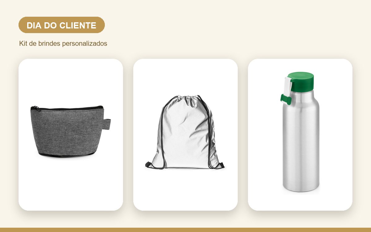 Kit de brindes personalizados — Kits Personalizados para o Dia do Cliente: Guia Completo