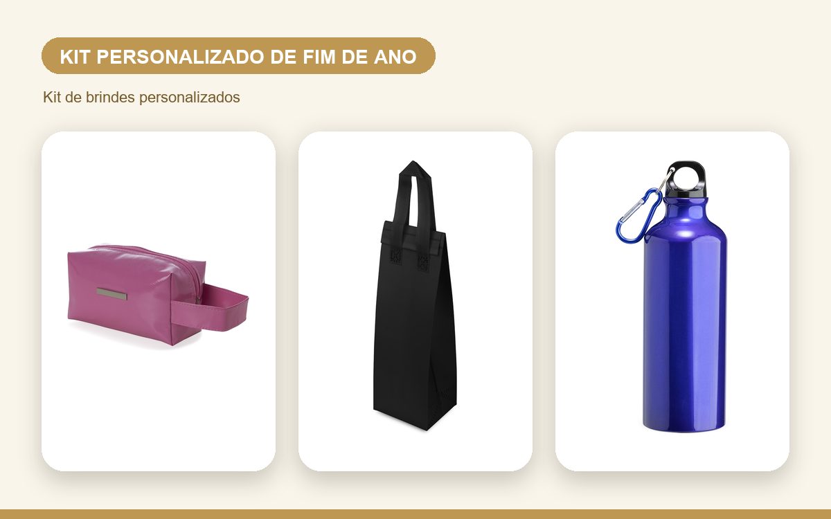 Kit de brindes personalizados — Kit Personalizado de Fim de Ano para Empresas: Guia Completo