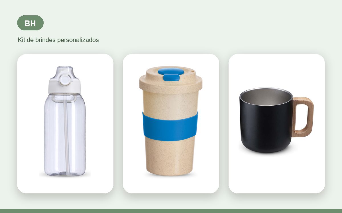 Brindes personalizados com a sua marca — Kits Personalizados em BH com a Logo da Sua Empresa