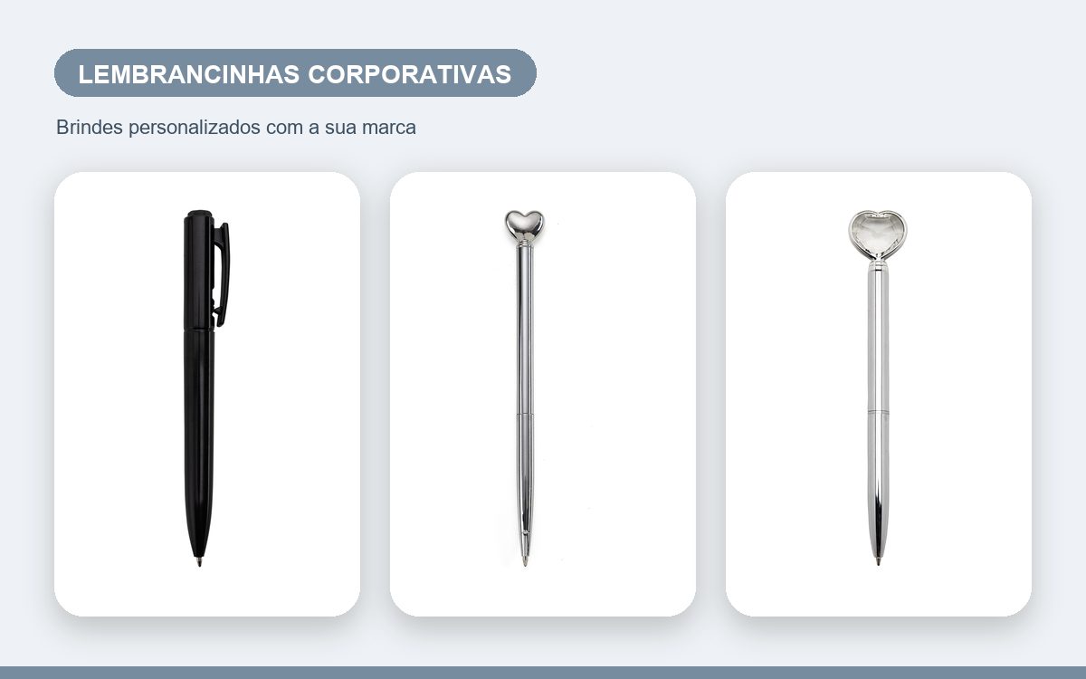 Brindes personalizados com a sua marca — Lembrancinhas Corporativas para Eventos: Ideias Baratas