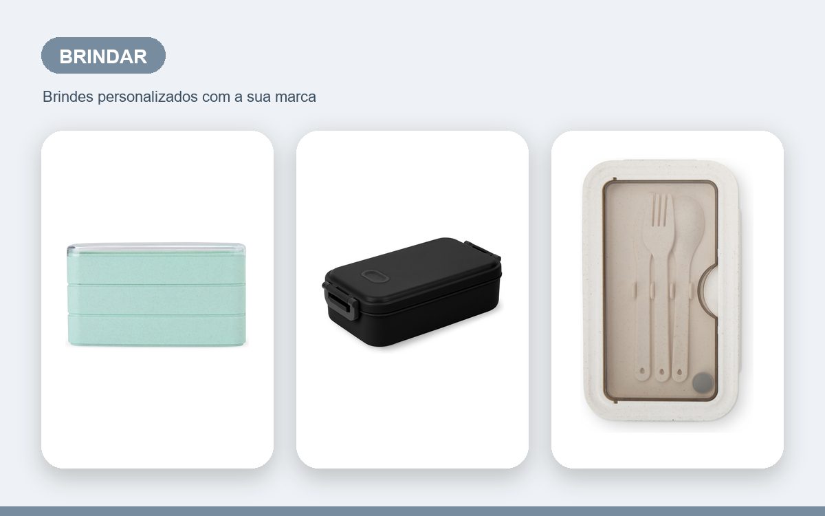 Brindes personalizados com a sua marca — Marmitas Personalizadas para Brindar e Encantar Clientes