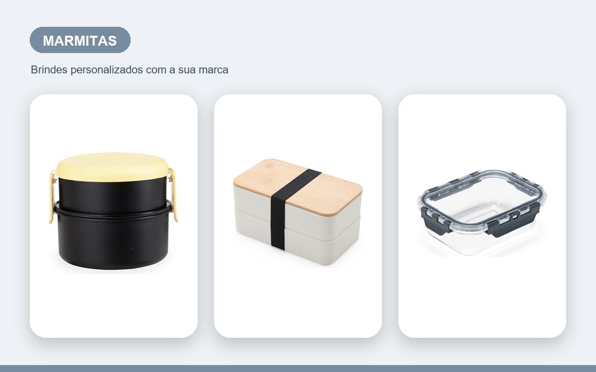 Brindes personalizados com a sua marca — Marmitas personalizadas para empresas: guia completo