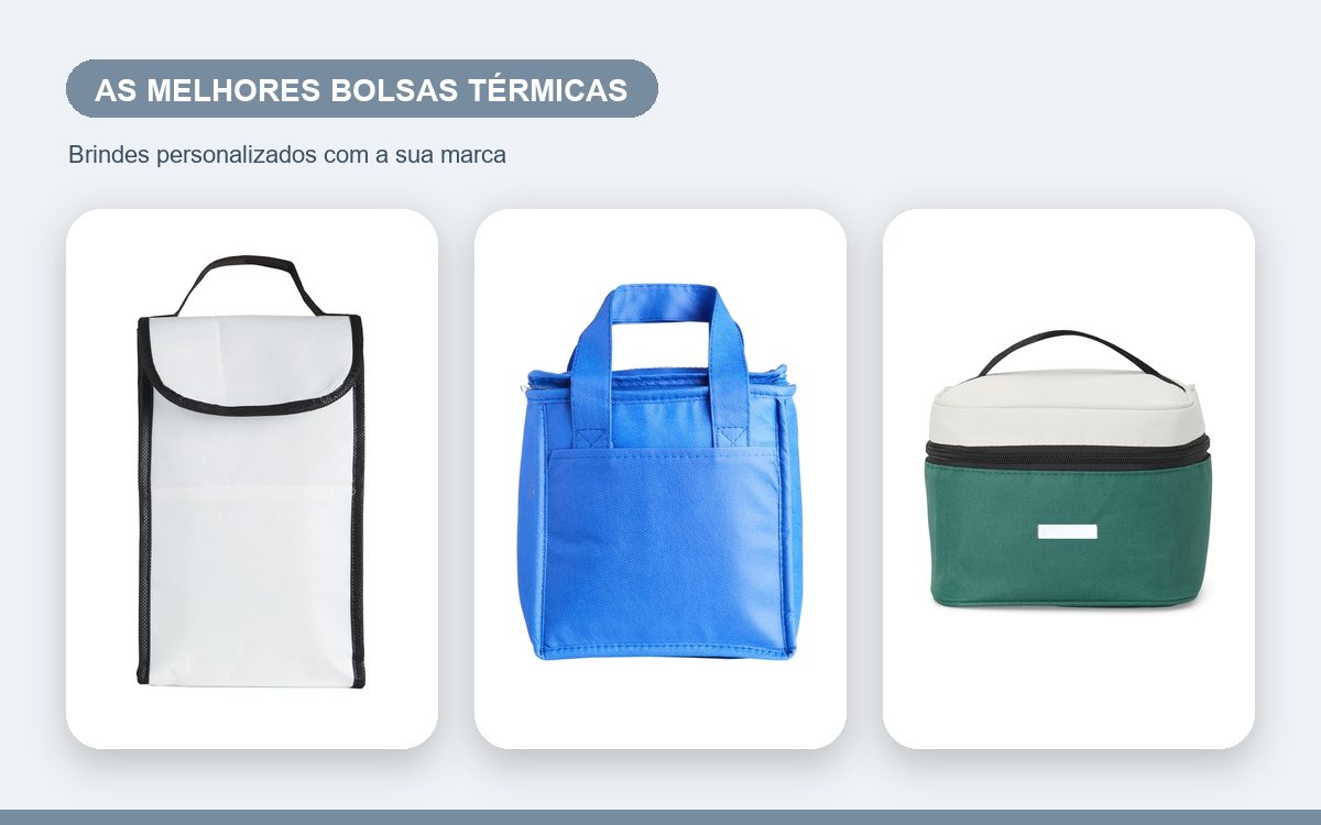 Brindes personalizados com a sua marca — As Melhores Bolsas Térmicas Personalizadas para Empresas