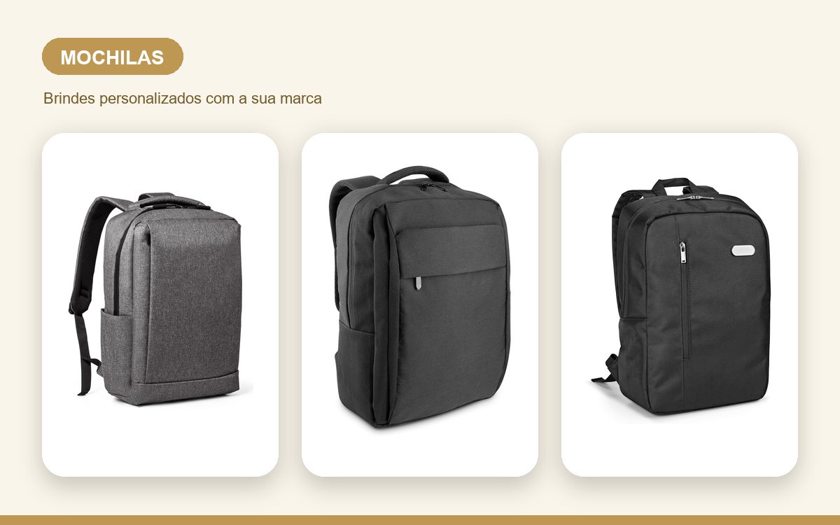 Brindes personalizados com a sua marca — As Melhores Mochilas Personalizadas para a Sua Empresa