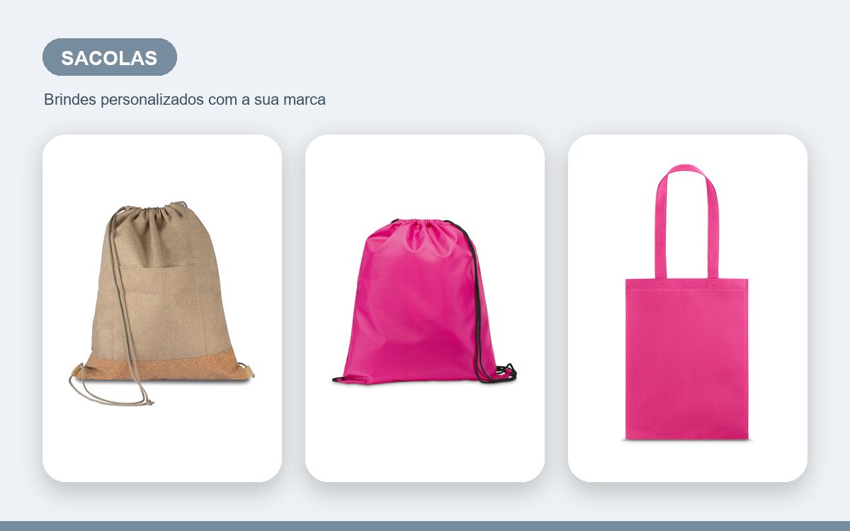 Brindes personalizados com a sua marca — Os Melhores Sacolas e Ecobags Personalizadas para Empresas