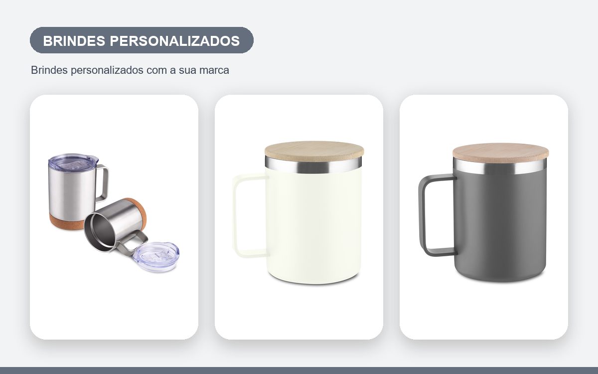 Brindes personalizados com a sua marca — Novidades em brindes personalizados que estão em alta agora