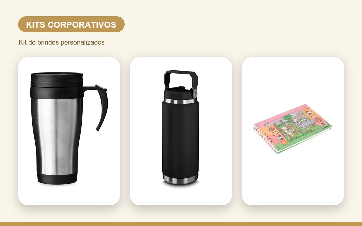 Brindes personalizados com a sua marca — Novidades em Kits Corporativos para 2026: Tendências que Você Precisa Conhecer