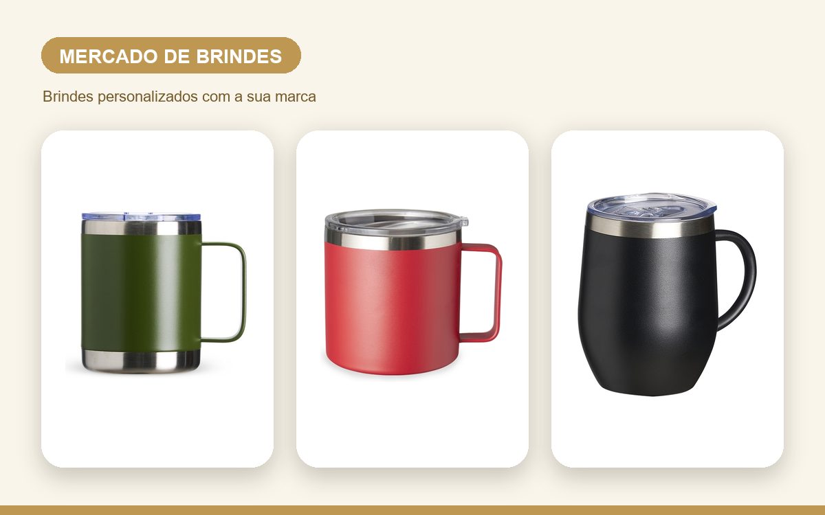 Brindes personalizados com a sua marca — O que esperar do mercado de brindes personalizados em 2026