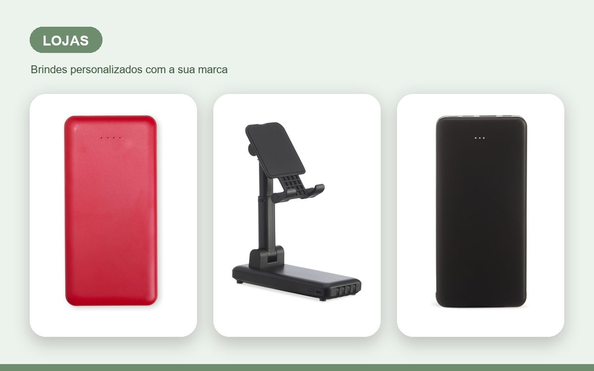 Brindes personalizados com a sua marca — Power banks personalizados para lojas: guia completo