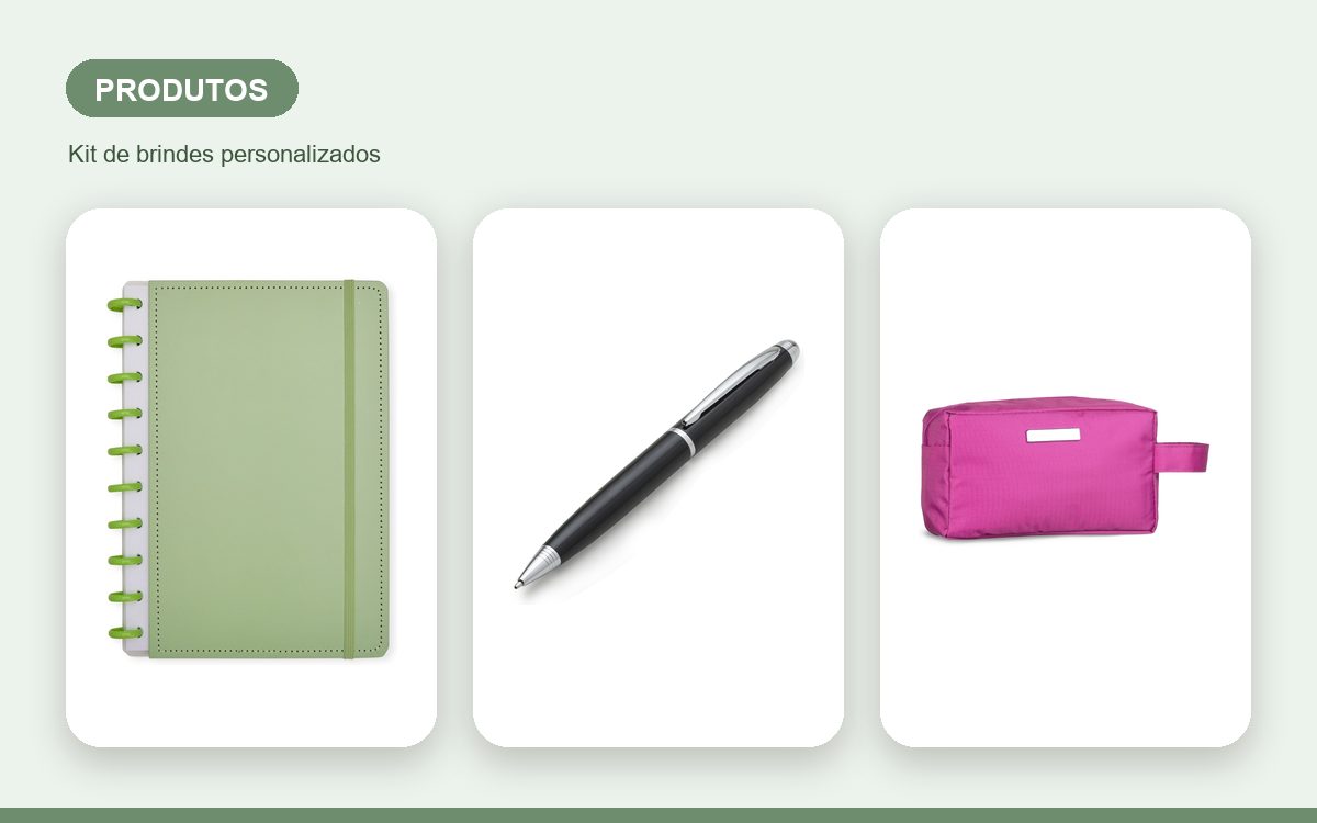 Brindes personalizados com a sua marca — Produtos para eventos corporativos: do credenciamento ao brinde final