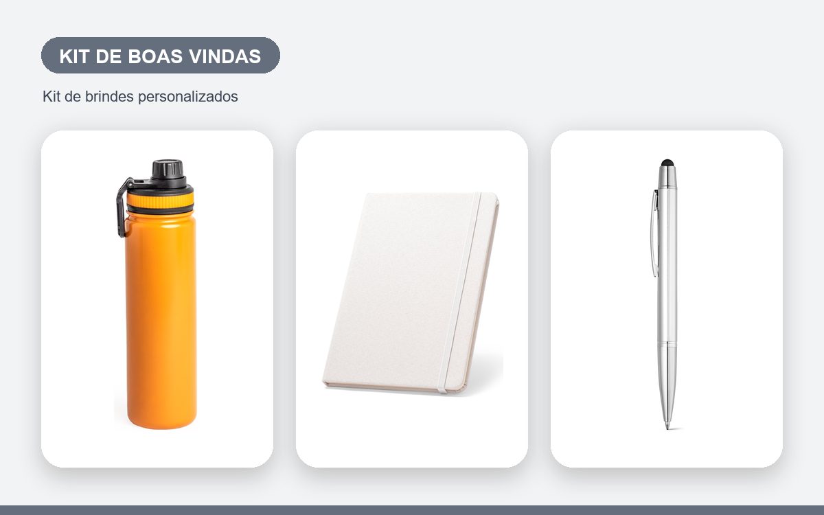 Brindes personalizados com a sua marca — Quanto Custa um Kit de Boas Vindas: Faixas e Composição