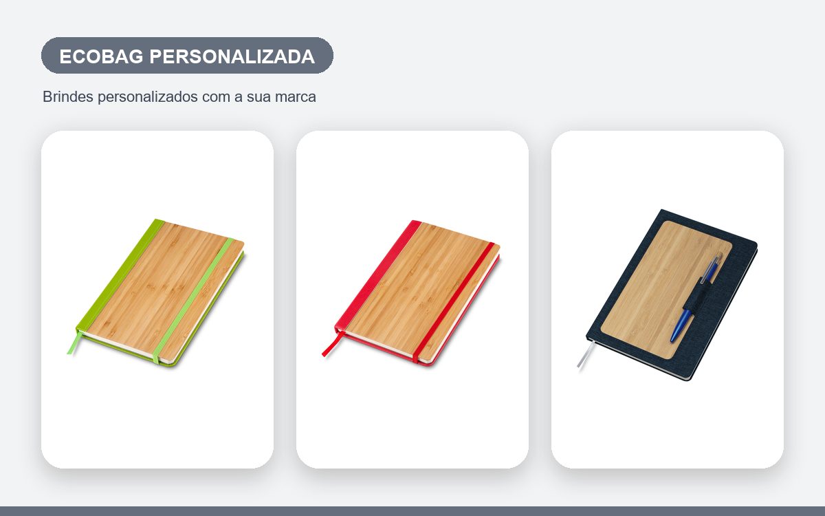 Brindes personalizados com a sua marca — Sacola de Papel ou Ecobag Personalizada: Custo e Impacto