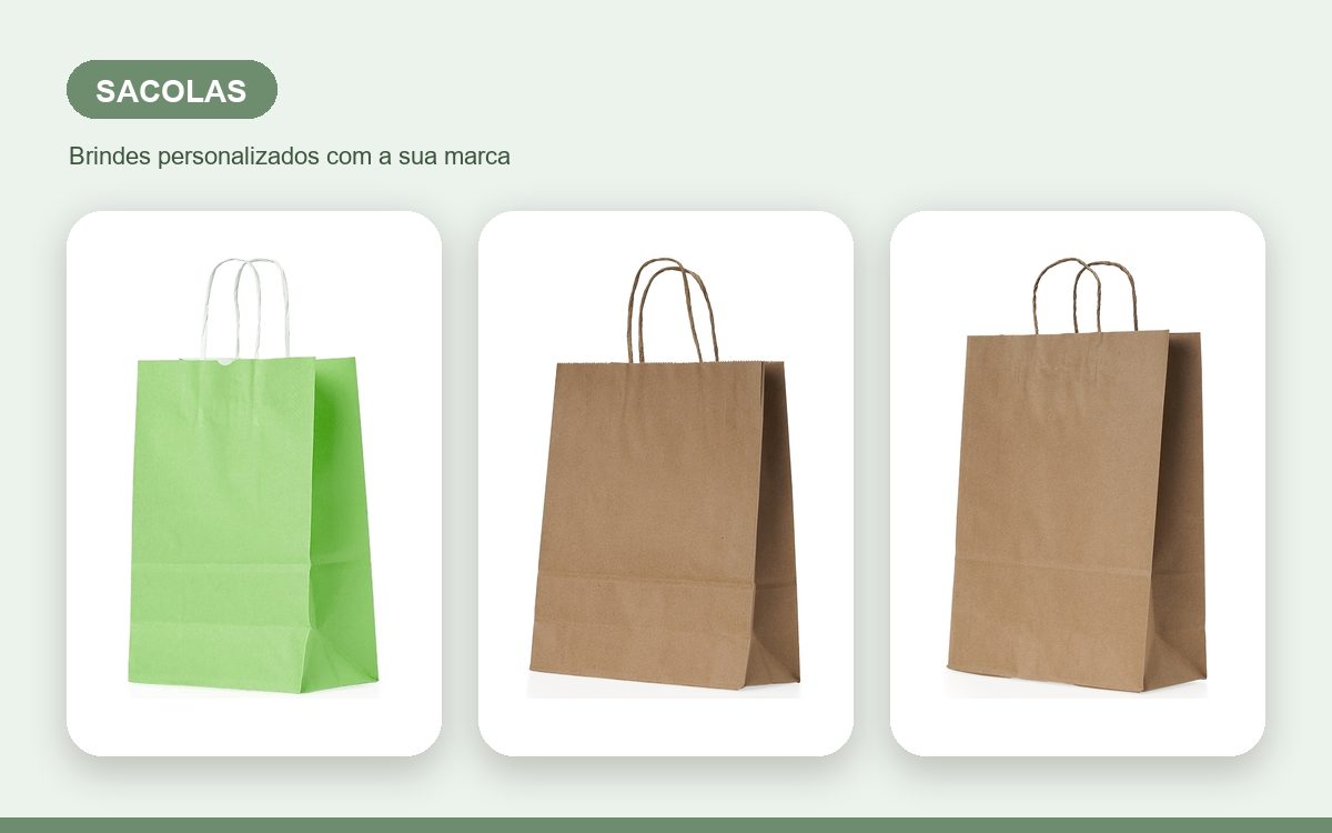 Brindes personalizados com a sua marca — Sacolas e Ecobags Personalizadas com Logo: Guia Completo