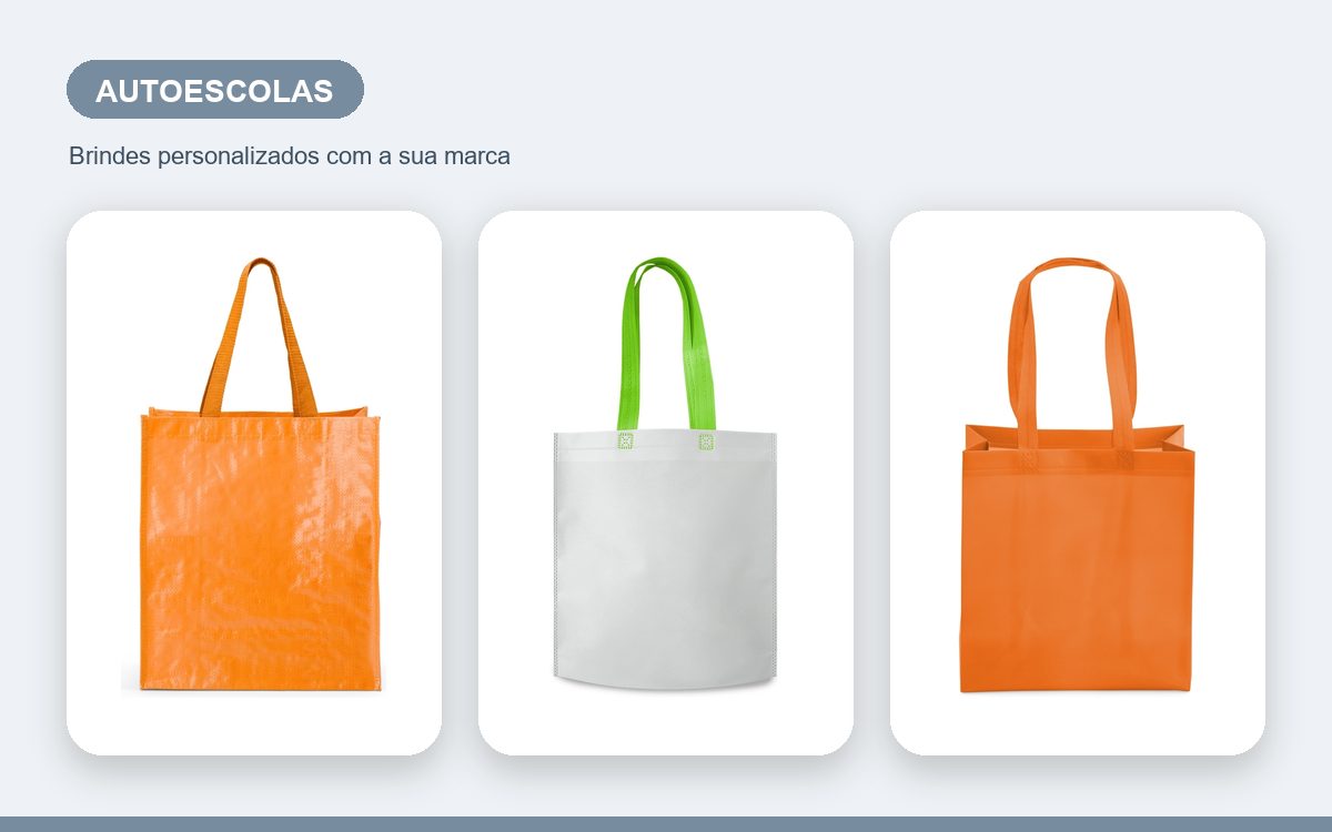 Brindes personalizados com a sua marca — Sacolas personalizadas para autoescolas: guia útil