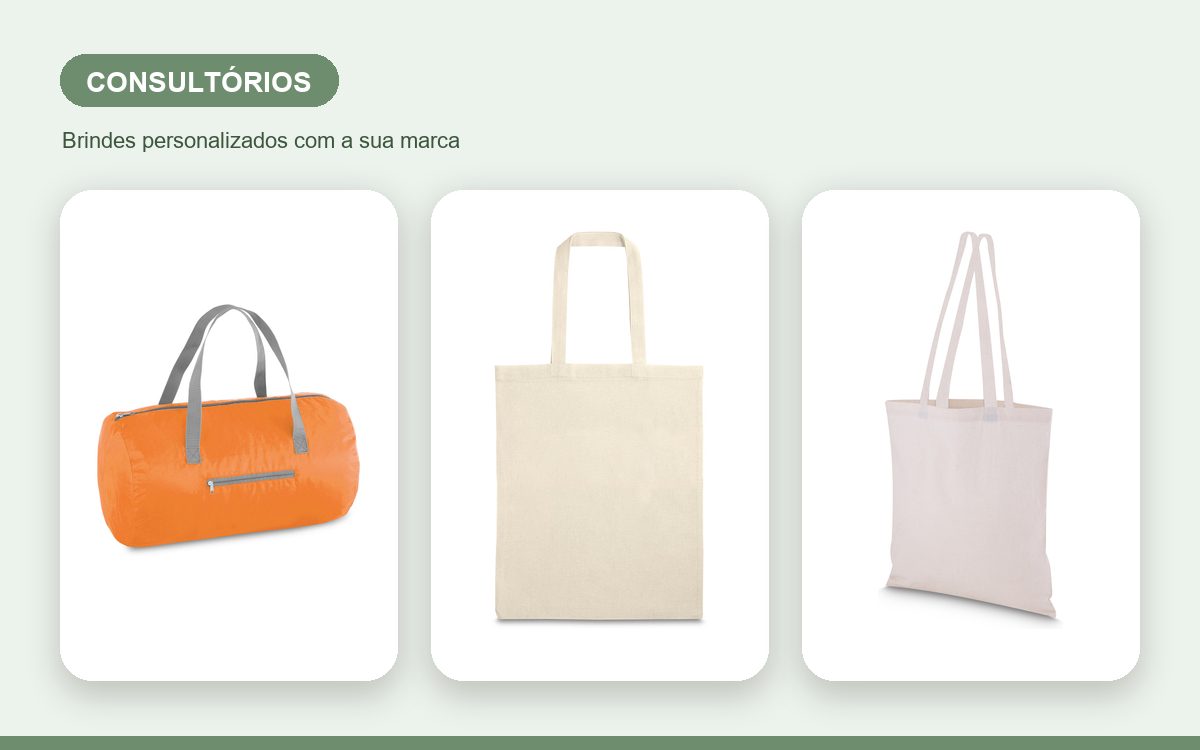 Brindes personalizados com a sua marca — Sacolas personalizadas para consultórios: guia prático