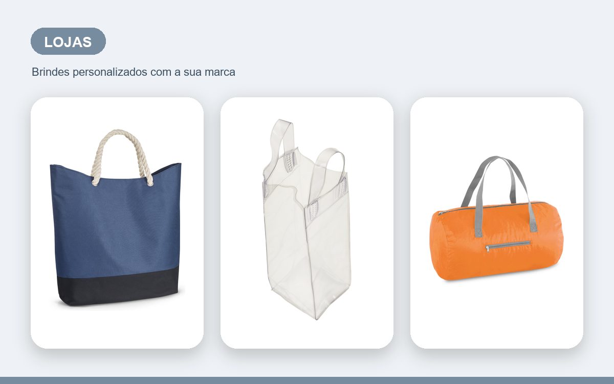 Brindes personalizados com a sua marca — Sacolas Personalizadas para Lojas e Varejo: Guia Completo