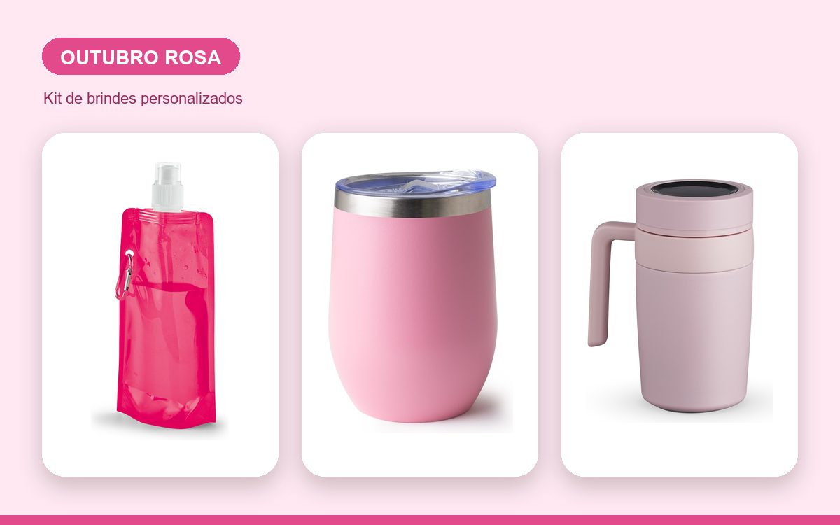 Kit de brindes personalizados — Sacolas Personalizadas para o Outubro Rosa: Guia de Kit