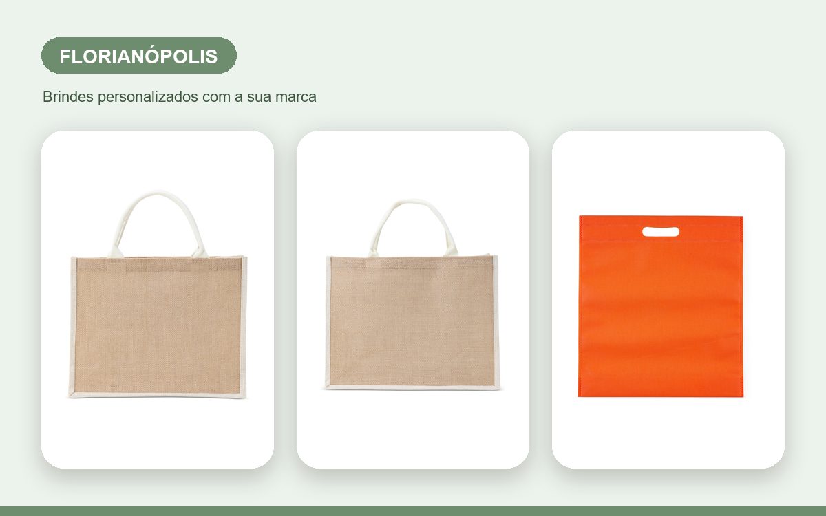 Brindes personalizados com a sua marca — Sacola Personalizada em Florianópolis: Guia para Empresas