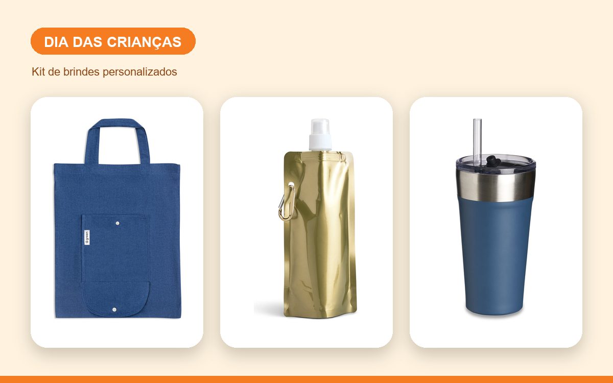 Kit de brindes personalizados — Squeezes Personalizados para o Dia das Crianças: Guia