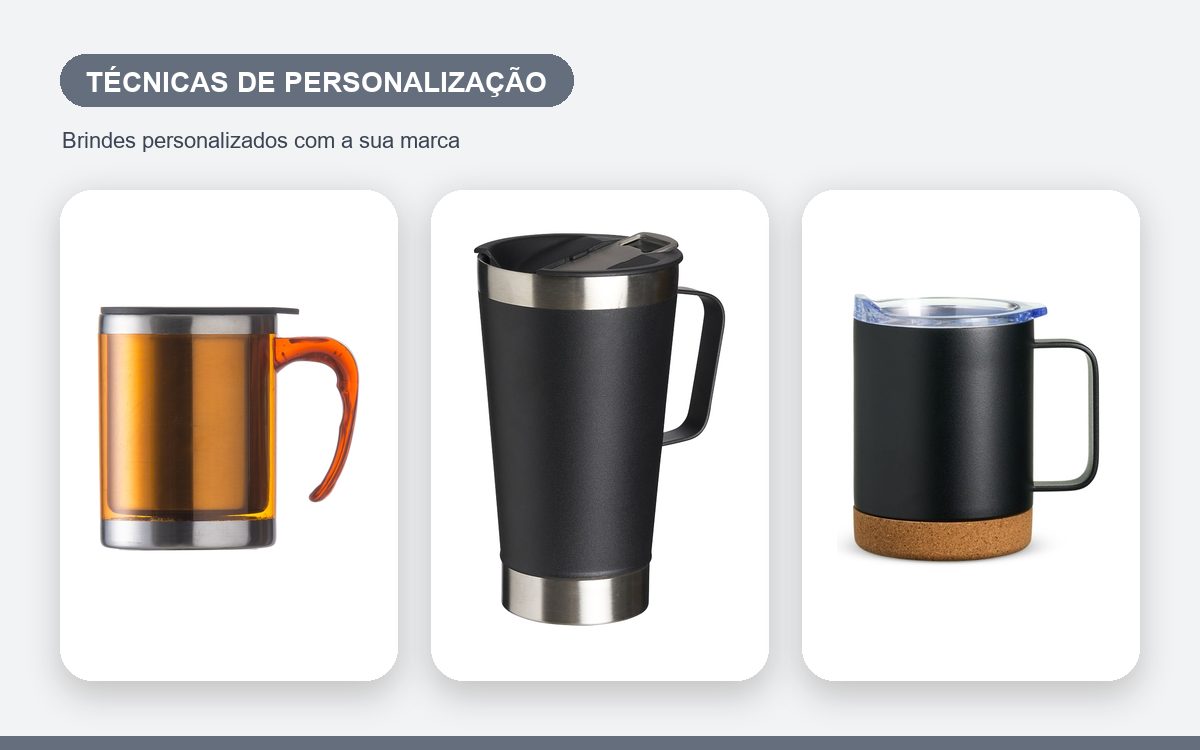 Brindes personalizados com a sua marca — Técnicas de Personalização: Serigrafia, Laser, DTF e Mais