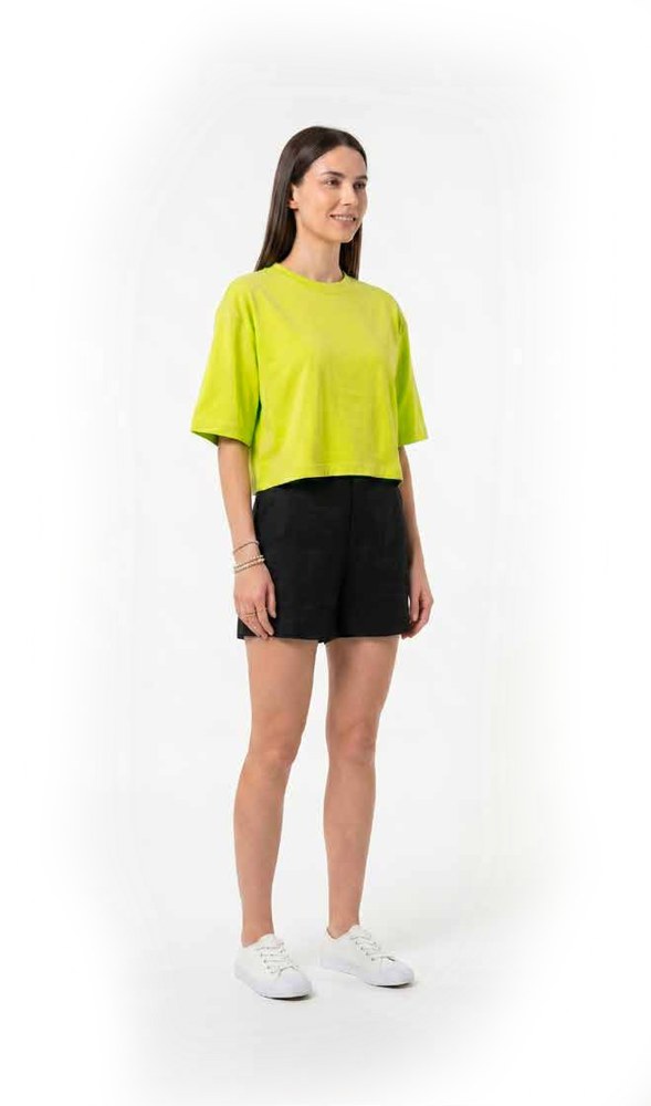 Cropped Oversized · Feminina personalizado com a sua marca