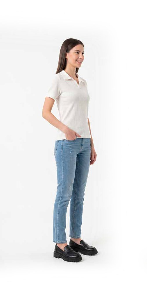 Polo Bergamo · Feminina personalizado com a sua marca