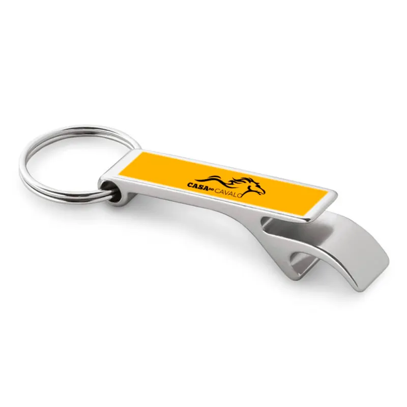 Abridor Resinado · Metal · Multifunção personalizado com a sua marca