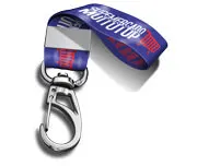 Chaveiro Cordão com Mosquetão personalizado com a sua marca