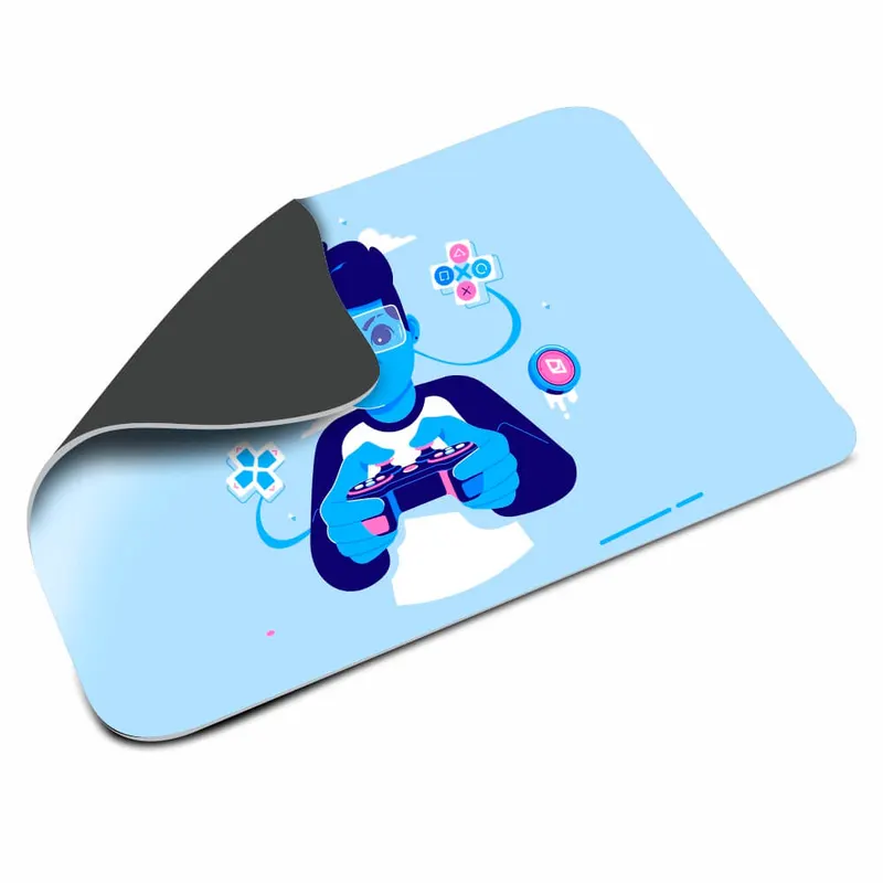 Acessórios para Computadores · Mousepads · Acabamento sem Costura · Retangular personalizado com a sua marca