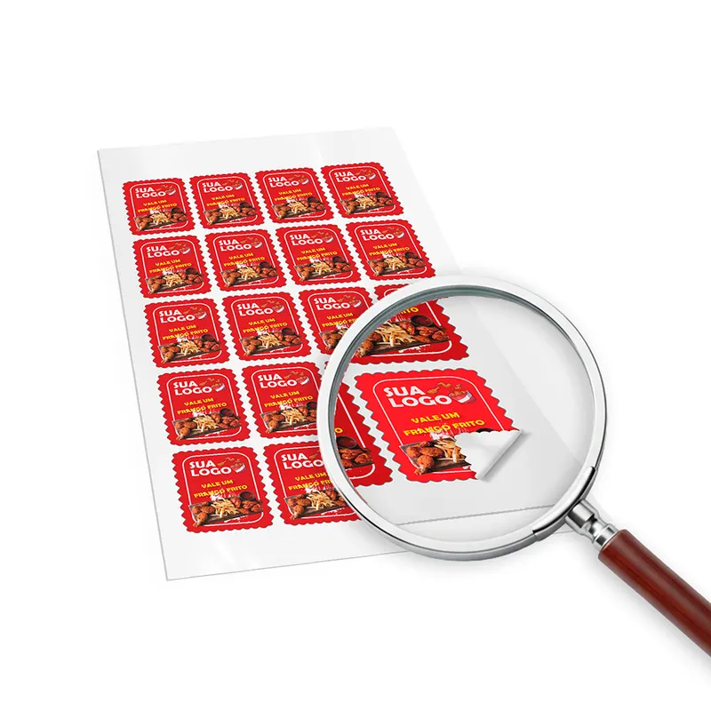 Adesivos · Folha 330x480mm · Adesivo Papel personalizado com a sua marca