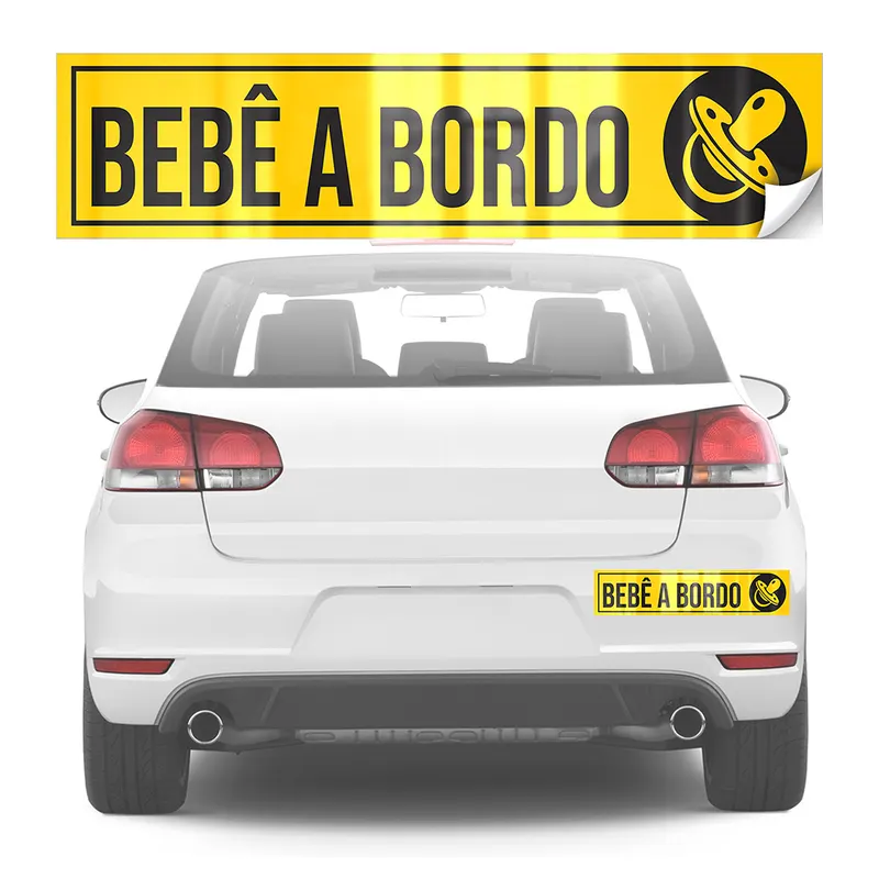 Adesivos · Para Parachoque personalizado com a sua marca