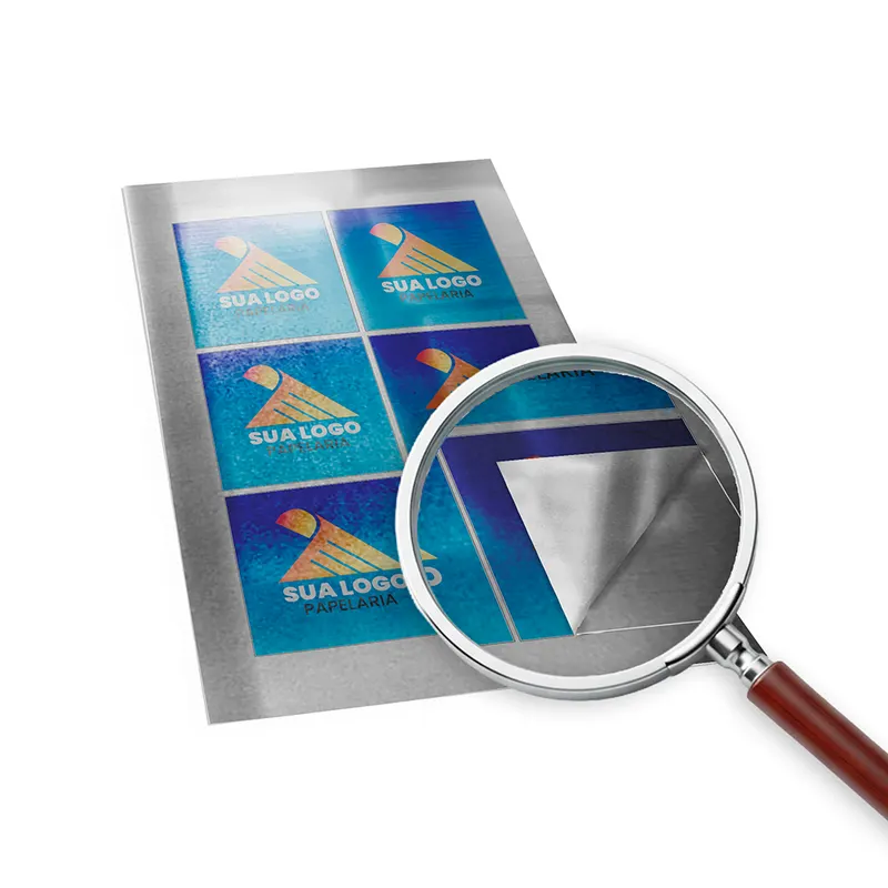 Adesivos · Rótulos · Folha · Bopp Transparente com Tinta personalizado com a sua marca