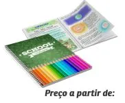 Apostila · Capa Couchê 250g e Miolo Ap 75g personalizado com a sua marca