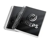 Caderneta · Capa Dura Wire o · Abertura Horizontal · Capa Couchê 150g No Papel Paraná e Miolo Ap 75g · Lam Fosca Fr e Hotstamping Fr personalizado com a sua marca
