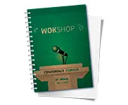 Caderneta · Capa Maleável Wire o · Abertura Horizontal · Capa Kraft 250g e Miolo Ap 75g personalizado com a sua marca