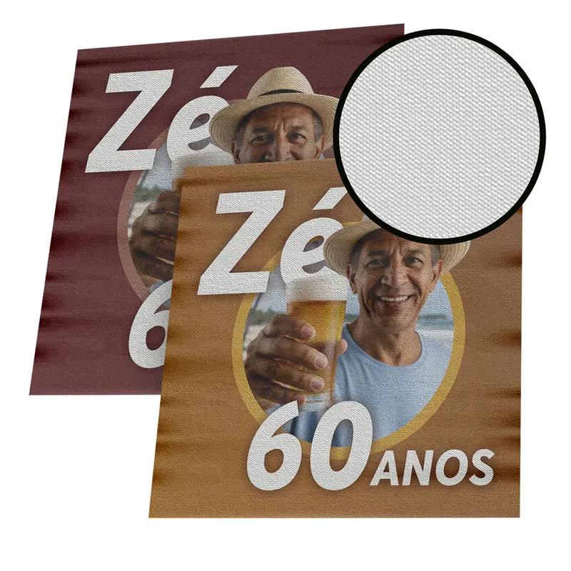 Tecidos · Cacharrel · Metro Quadrado sem Acabamento personalizado com a sua marca