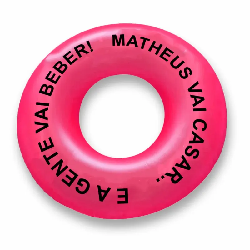 Boia de Pvc Redonda personalizado com a sua marca
