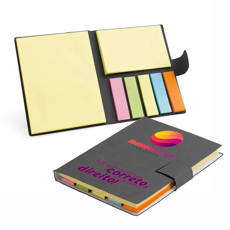 Bloco de Post It personalizado com a sua marca