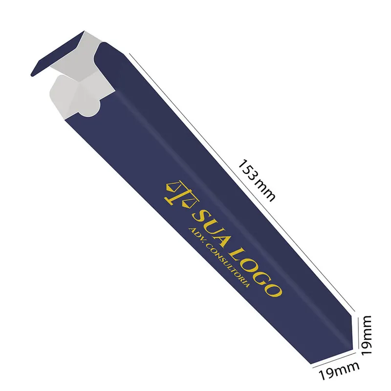 Caixa para Canetas · Reciclato 240g personalizado com a sua marca