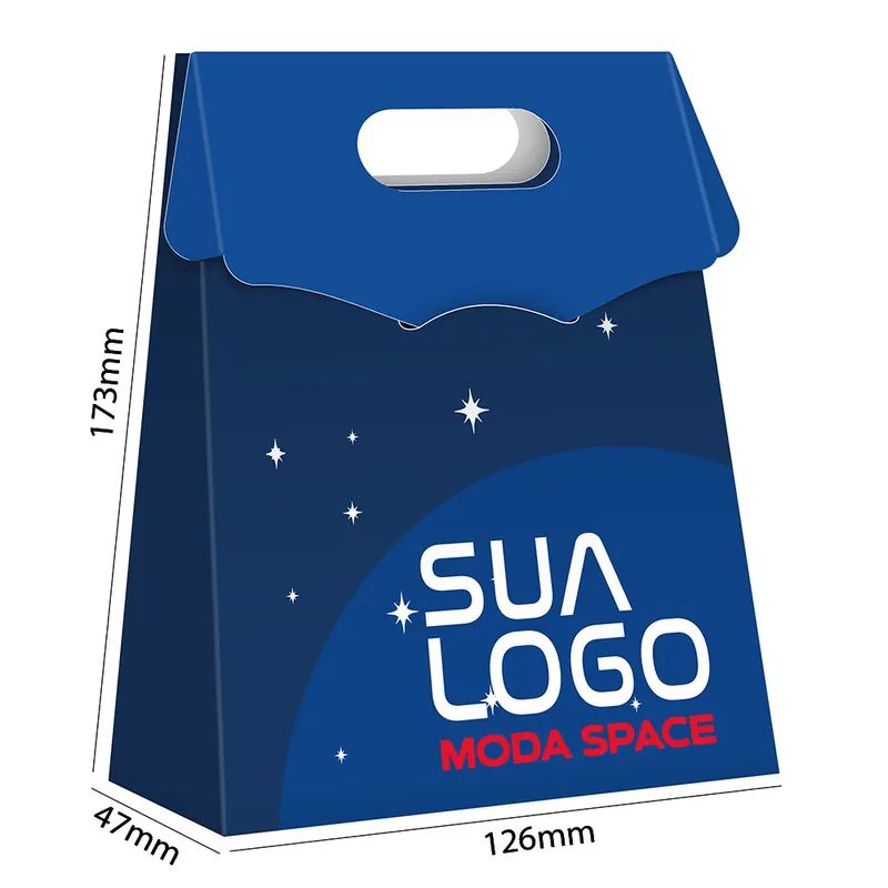 Caixa para Lojistas · Couchê 300g personalizado com a sua marca