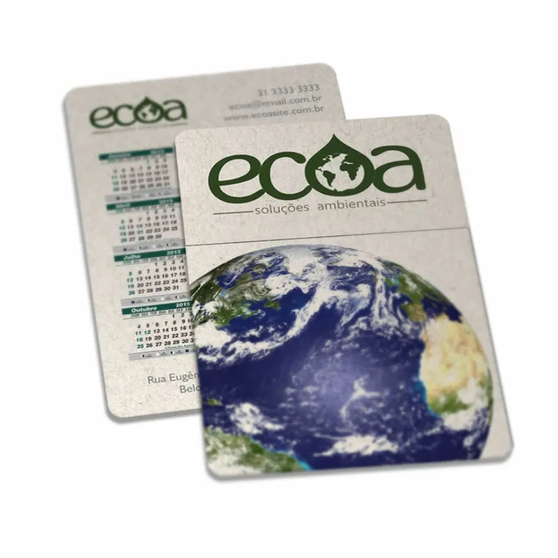Calendário de Bolso · Reciclato 240g personalizado com a sua marca